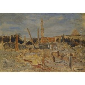 Weltausstellungsabbau (dismantling Of The World's Fair In Vienna)