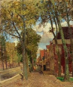Kanal In Holland by Tina Blau