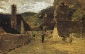 Motiv Aus Durnstein by Tina Blau