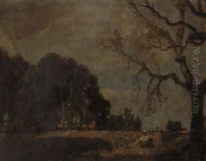 Praterlandschaft, Wien by Tina Blau