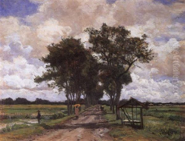 Figures On The Tangerangscheweg, Batavia - view 1