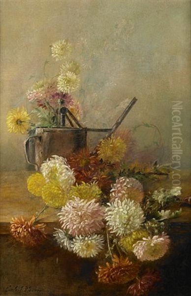 Chrysanthemums - view 1