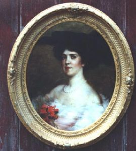 Lady With Bouquet