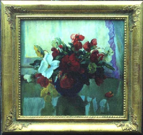 Still Life Of Begonias - view 1