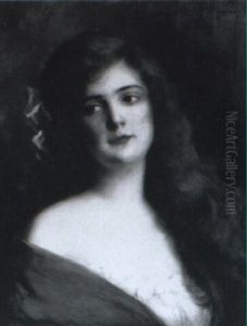 Woman With Red Hair by Carle John Blenner