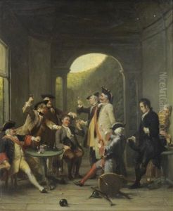 Tavern Scene by David Bles