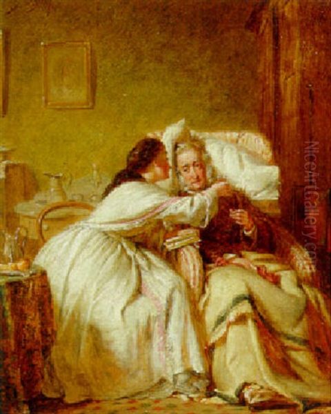 Nursing The Sick Father - view 1