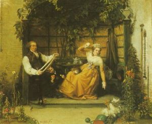 Scolding The Pet by David Bles