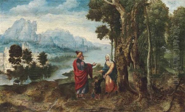 The Banishment Of Hagar - view 1