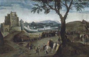 Die Prozession Zum Kalvarienberg