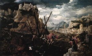 The Calling Of St. Peter by Herri met de Bles