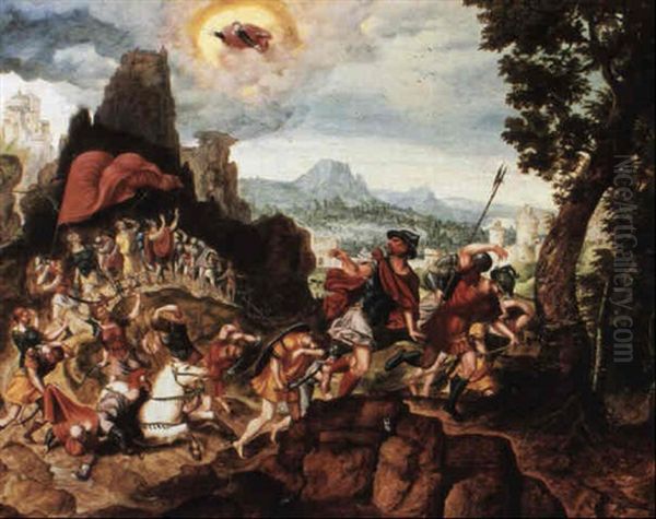 Conversion Of Saul On The Road To Damascus - view 1