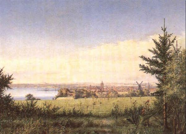 Udsigt Over Arhus Med Havneparti - view 1
