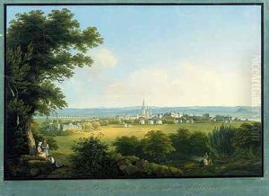View Of Bonn (?) Seen From The Montagne De La Croix View Of Bonn (?) Seen From The Montagne De La Croix