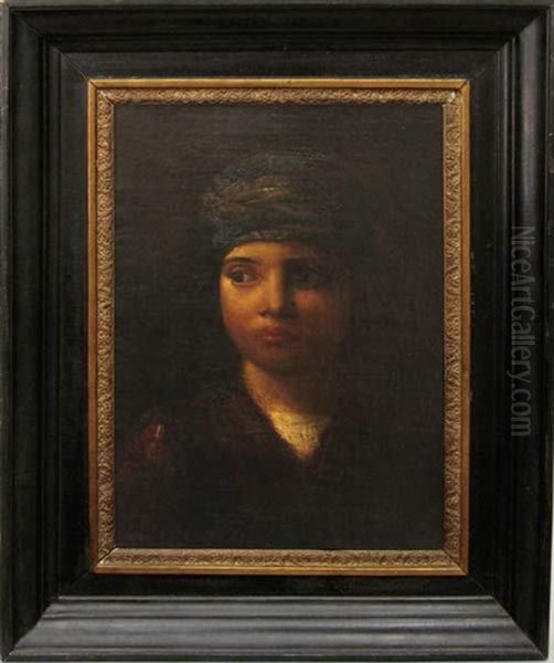 Jeune Garcon Au Turban, En Buste - view 1