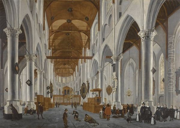 The Interior Of The Laurenskerk, Rotterdam, Looking East - view 1