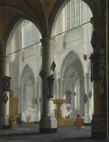 Interior Of The Laurenskerk, Rotterdam - view 1