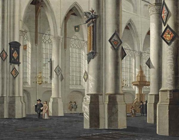 The Interior Of The Laurenskerk In Rotterdam - view 1
