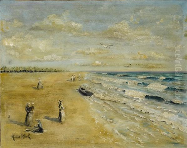 Figures At The Seashore - view 1