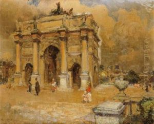 L'arc De Triomphe A Paris