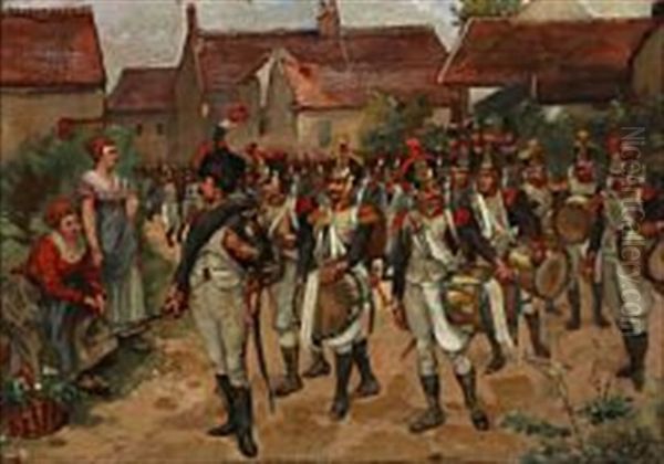 A Parade In A Village - view 1