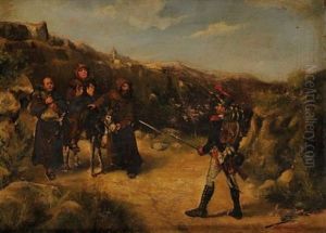 Episode De La Guerre D'espagne : Le Grenadier Et Les Moines by Albert Bligny