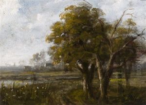 A Summer Landscape by Francis Blin