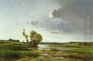 Fluslandschaft by Francis Blin