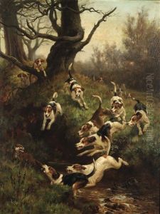 Fox And Hounds by Thomas Blinks