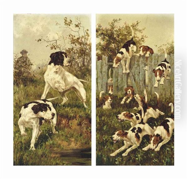 On The Scent; And Over The Fence - view 1