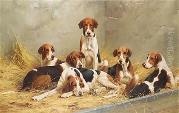Hounds In A Kennel - view 1