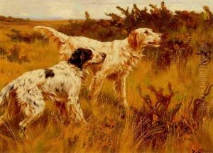 Two Setters by Thomas Blinks