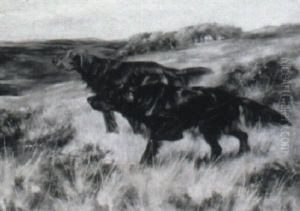 Two Dogs On A Point