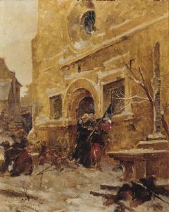 In The Midst Of A Skirmish by Alexandre Bloch