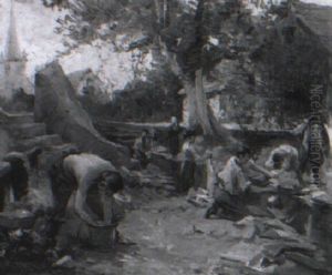 Au Bord De La Riviere by Alexandre Bloch
