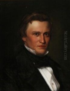 Portrait Of Director And Shipowner Gustav Johannes Sommer (1830-1894)