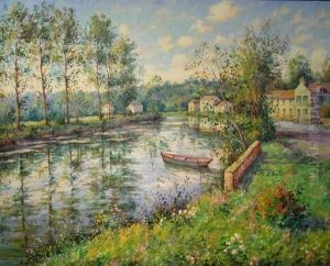 Bord De Seine A Samois