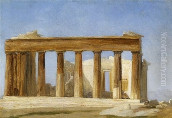 Tempelruin (fra Paestum?) - view 1