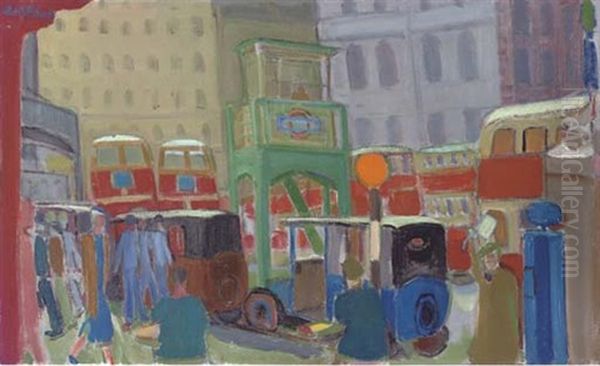 Bus Station At Victoria, London - view 1