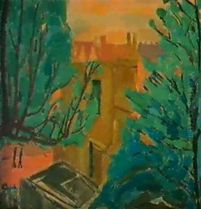 A London War Day Ending by Martin Bloch