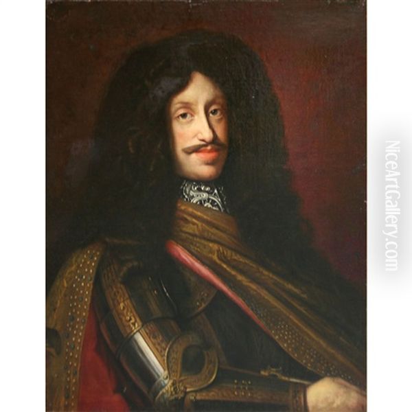 Portrait Of The Holy Roman Emperor Leopold I (1640-1705) In Armor - view 1