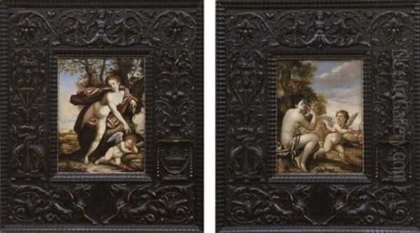 Venus Mit Schlafendem Amor - view 1