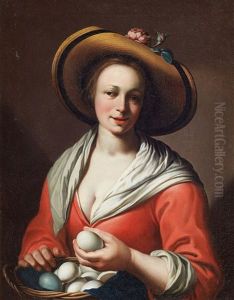 Die Eierverkauferin by Abraham Bloemaert