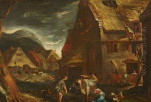 A Village Scene