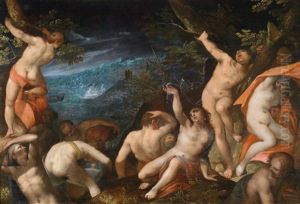 Die Sintflut by Abraham Bloemaert