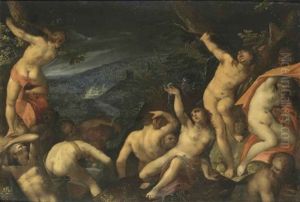 The Fall Of Man by Abraham Bloemaert