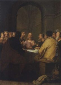 Das Letzte Abendmahl Christi by Abraham Bloemaert
