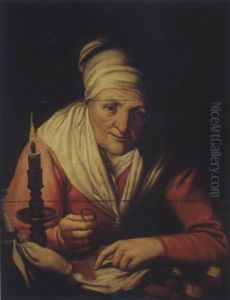 L'avarice by Abraham Bloemaert