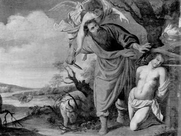 Abraham Opfert Seinen Sohn Isaak - view 1