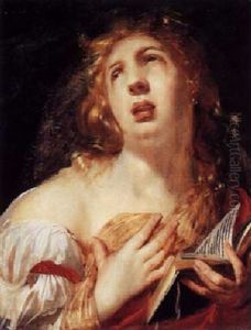 Mary Magdalen In Penitence by Abraham Bloemaert